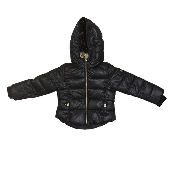 Michael Kors Other - Michael Kors Black Hooded Puffer Jacket- size 4